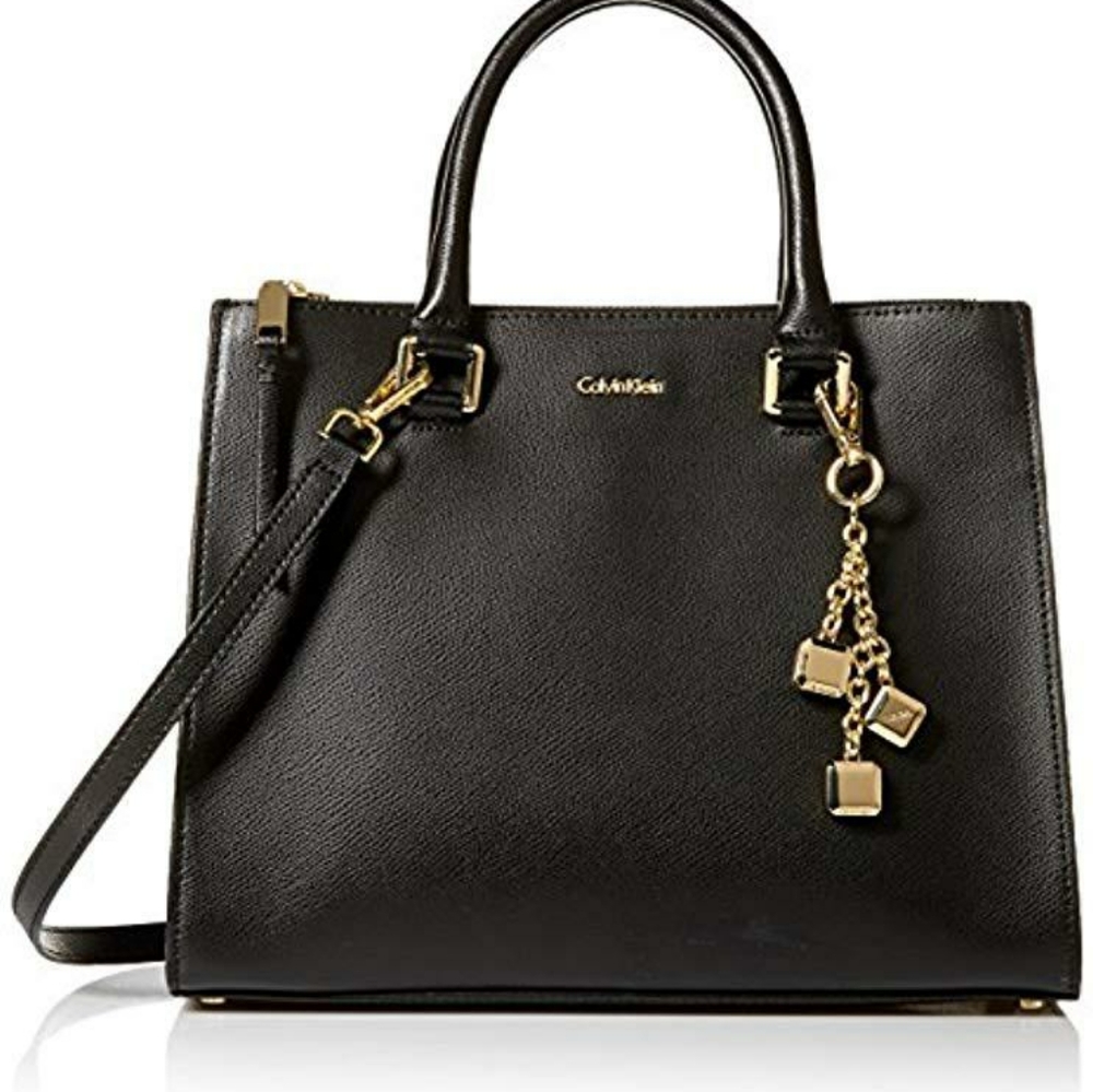 🆕️ NWT Calvin Klein Logan Mercury Satchel